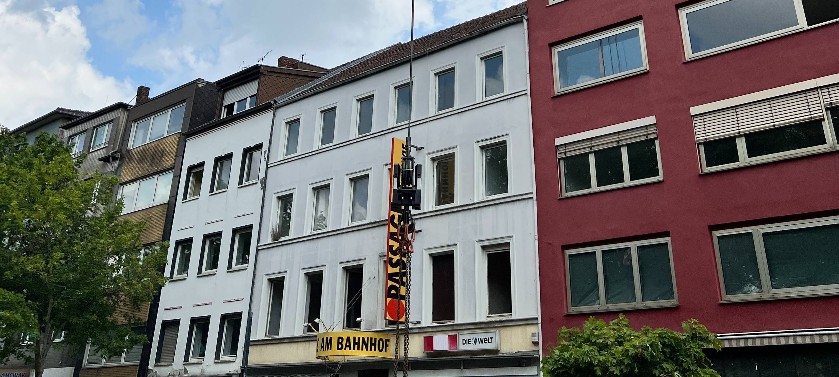 Abriss hat begonnen