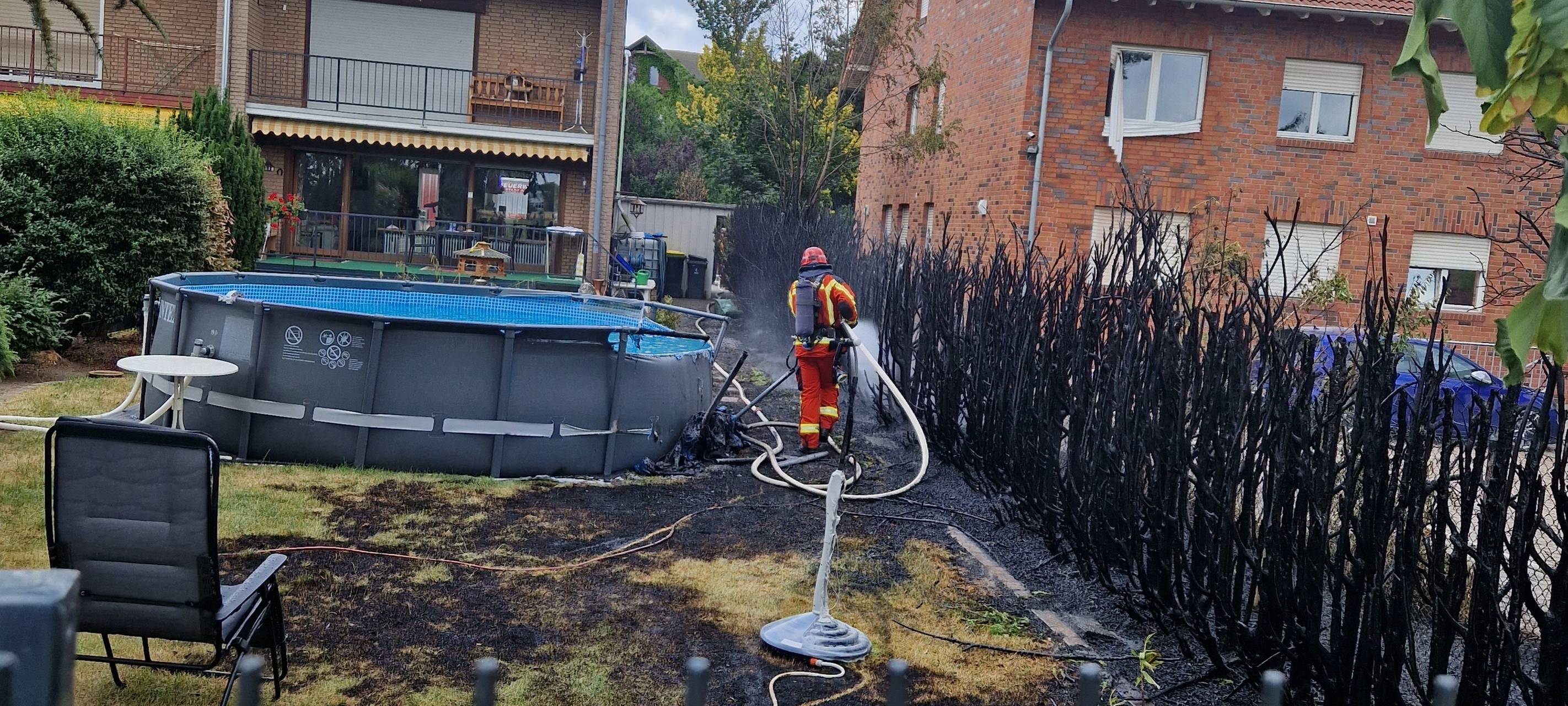 Brand in Birkesdorf