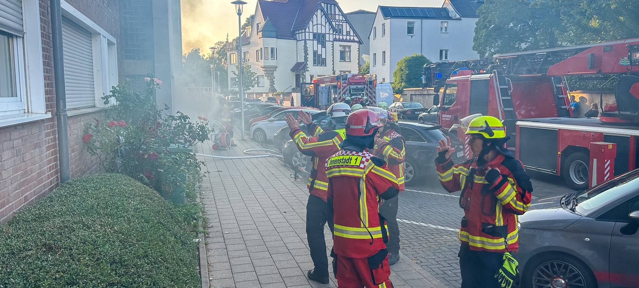 Wieder Brand in Düren