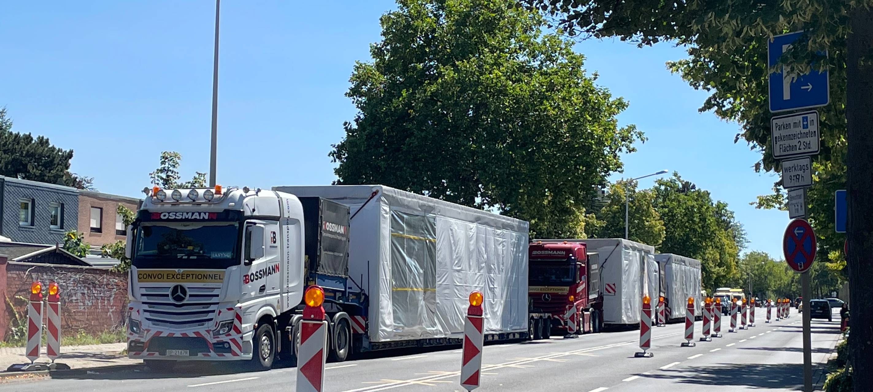 Verkehrsbehinderungen in der Euskirchener Straße