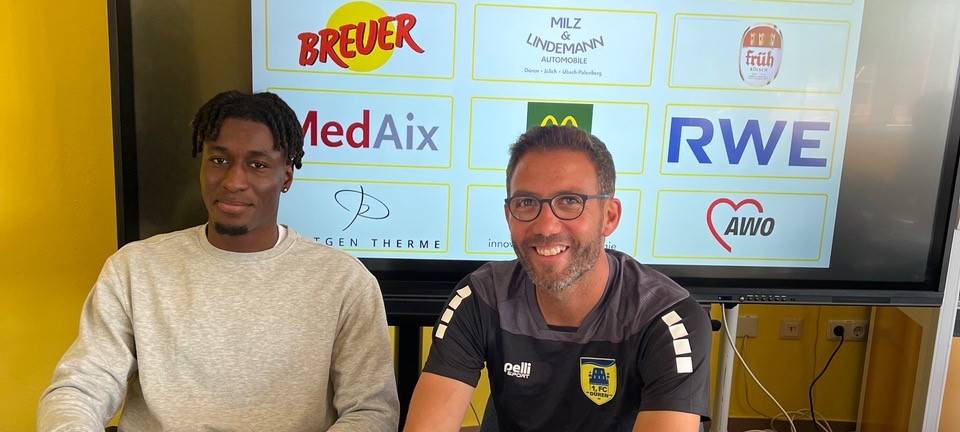 Aigbekaen verstärkt 1. FC Düren