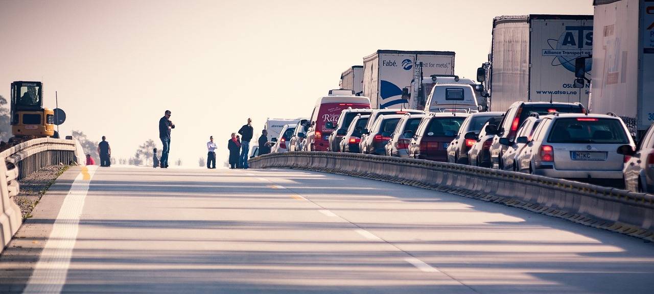 Verkehrsbehinderungen auf der A4 nach Aachen