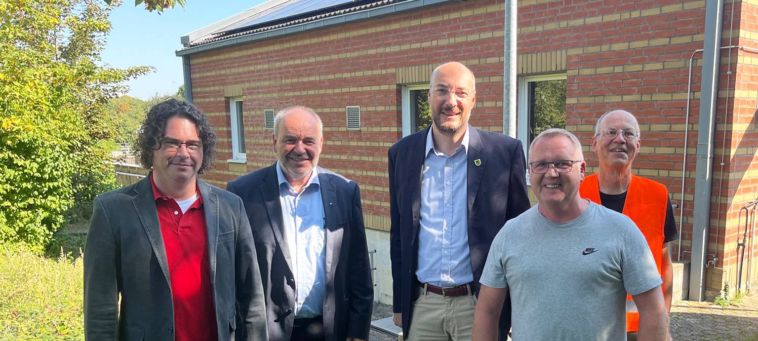 Solarstrom fürs Klärwerk