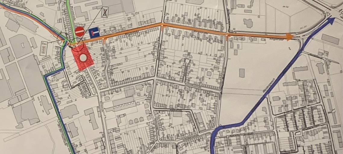 Dürener Nordstraße gesperrt