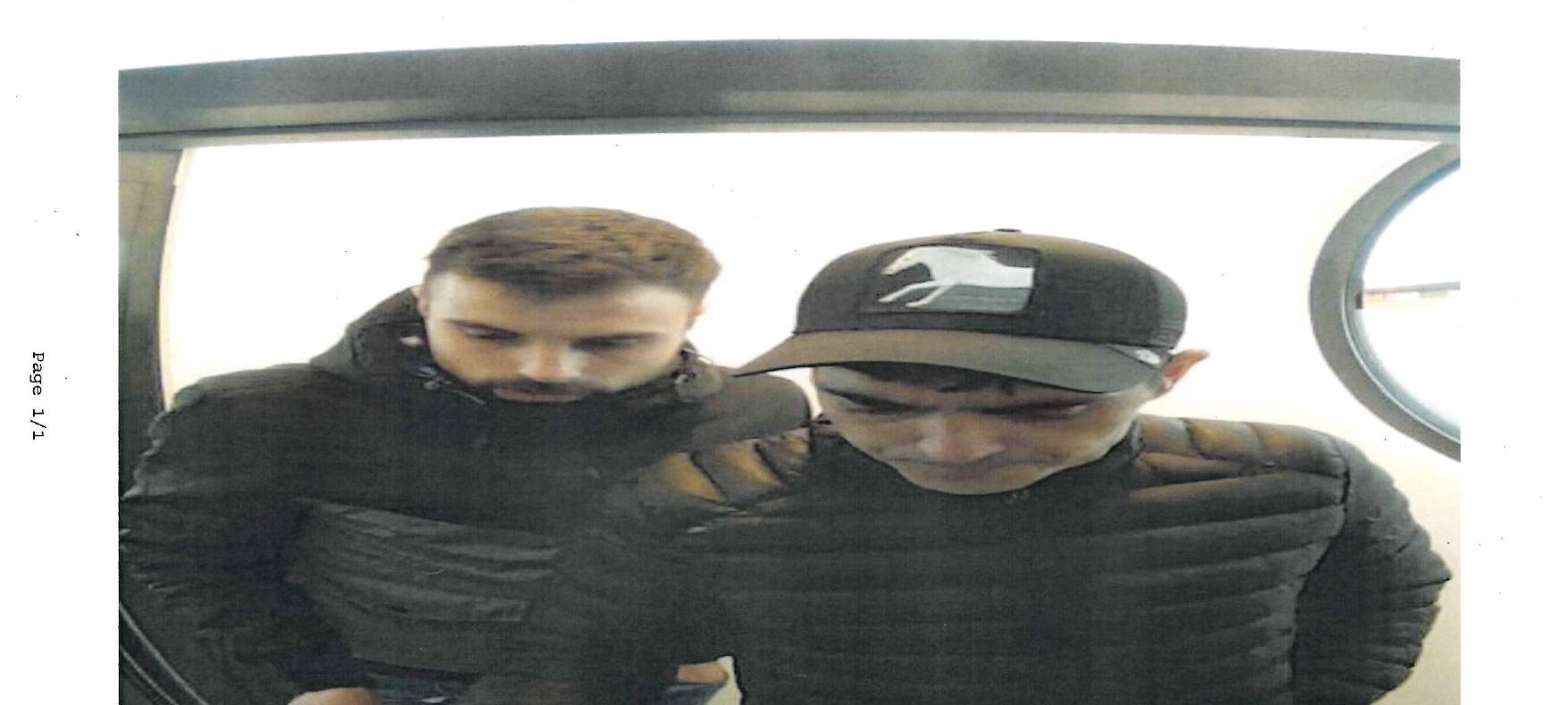 Öffentlichkeitsfahndung nach zwei Dieben