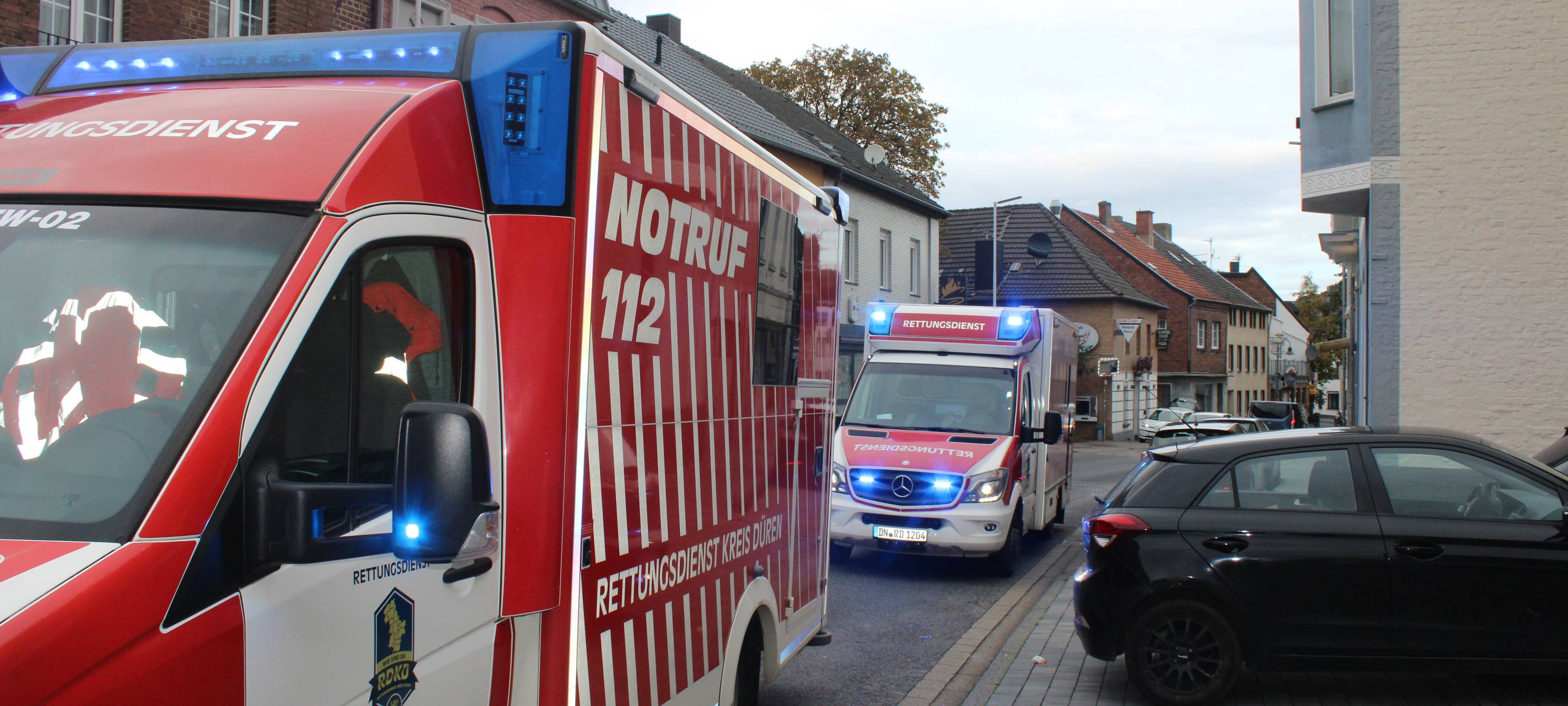Zwei verletzte Seniorinnen in Linnich