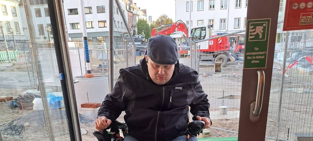 Rampe für Jülicher Café