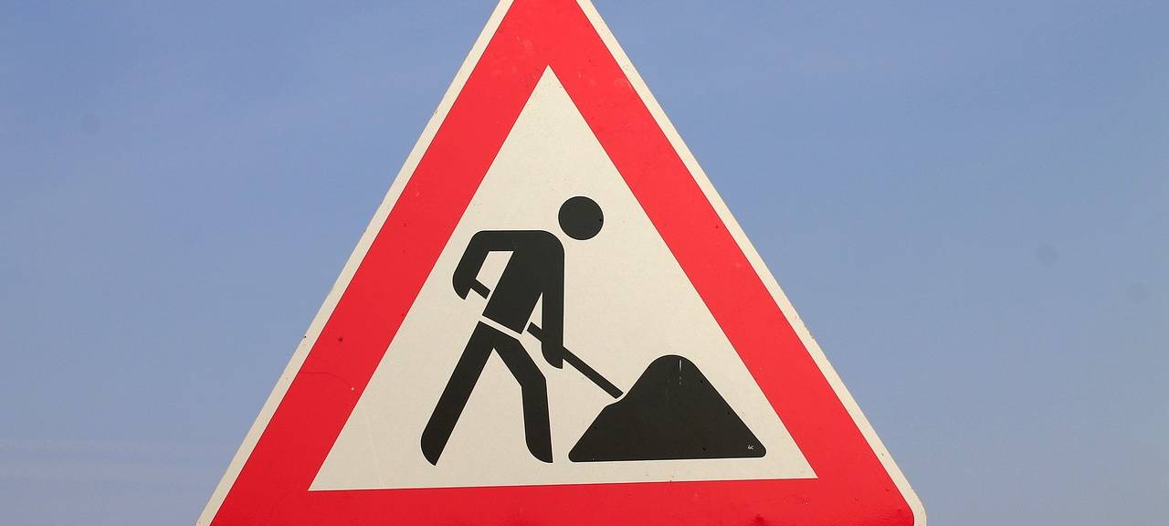 Arbeiten an der Lehrer-Mainz-Straße