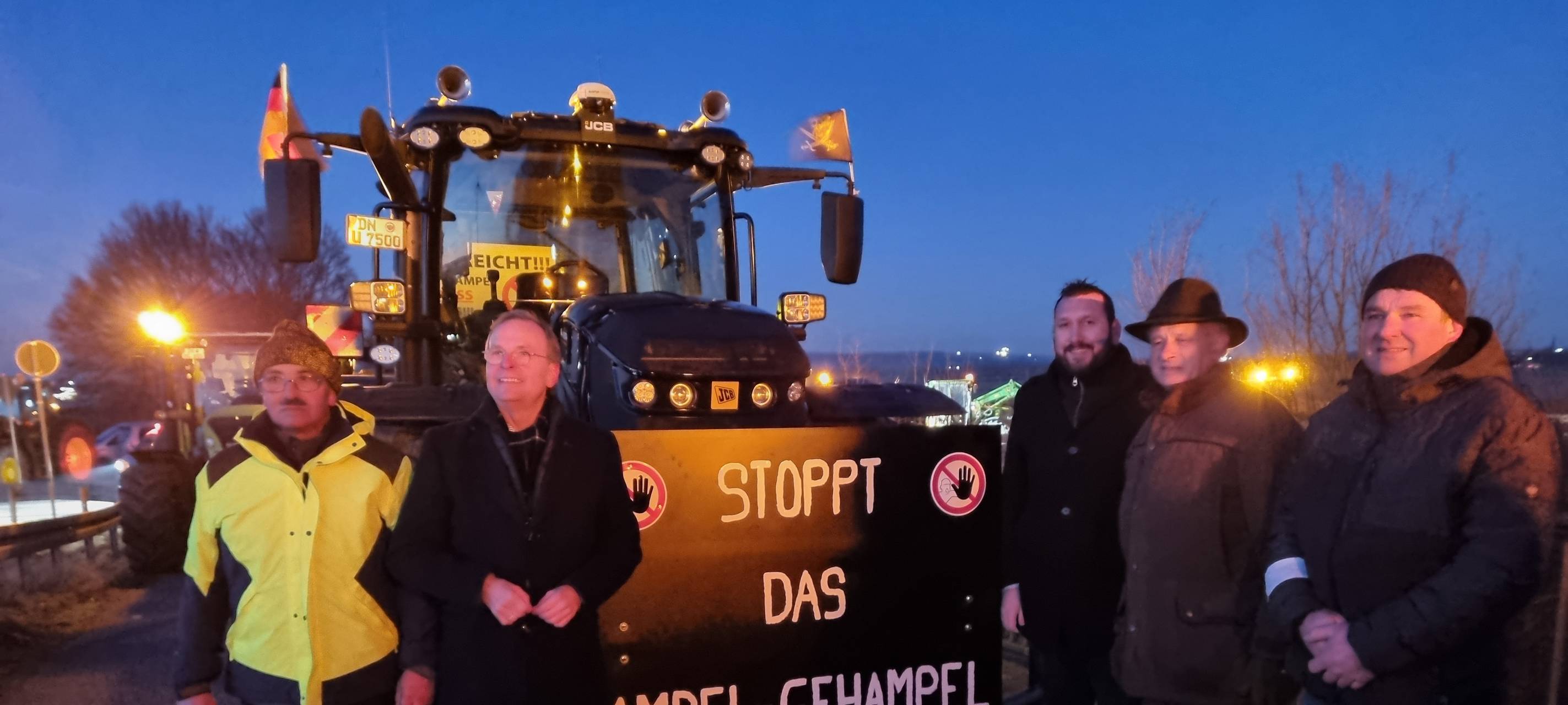 Mahnwachen der Landwirte geplant