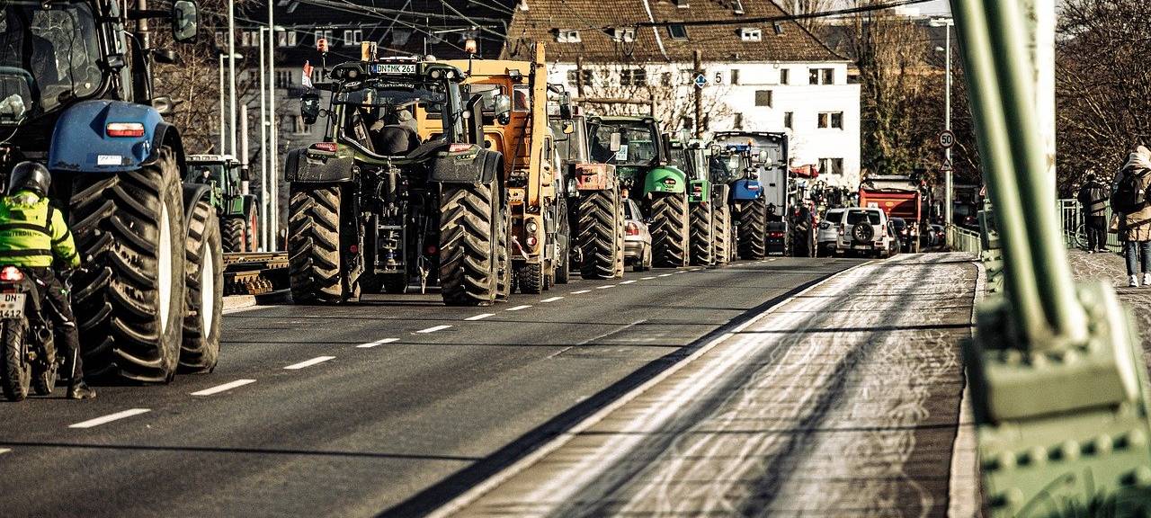Landwirte im Kreis veranstalten Mahnwache