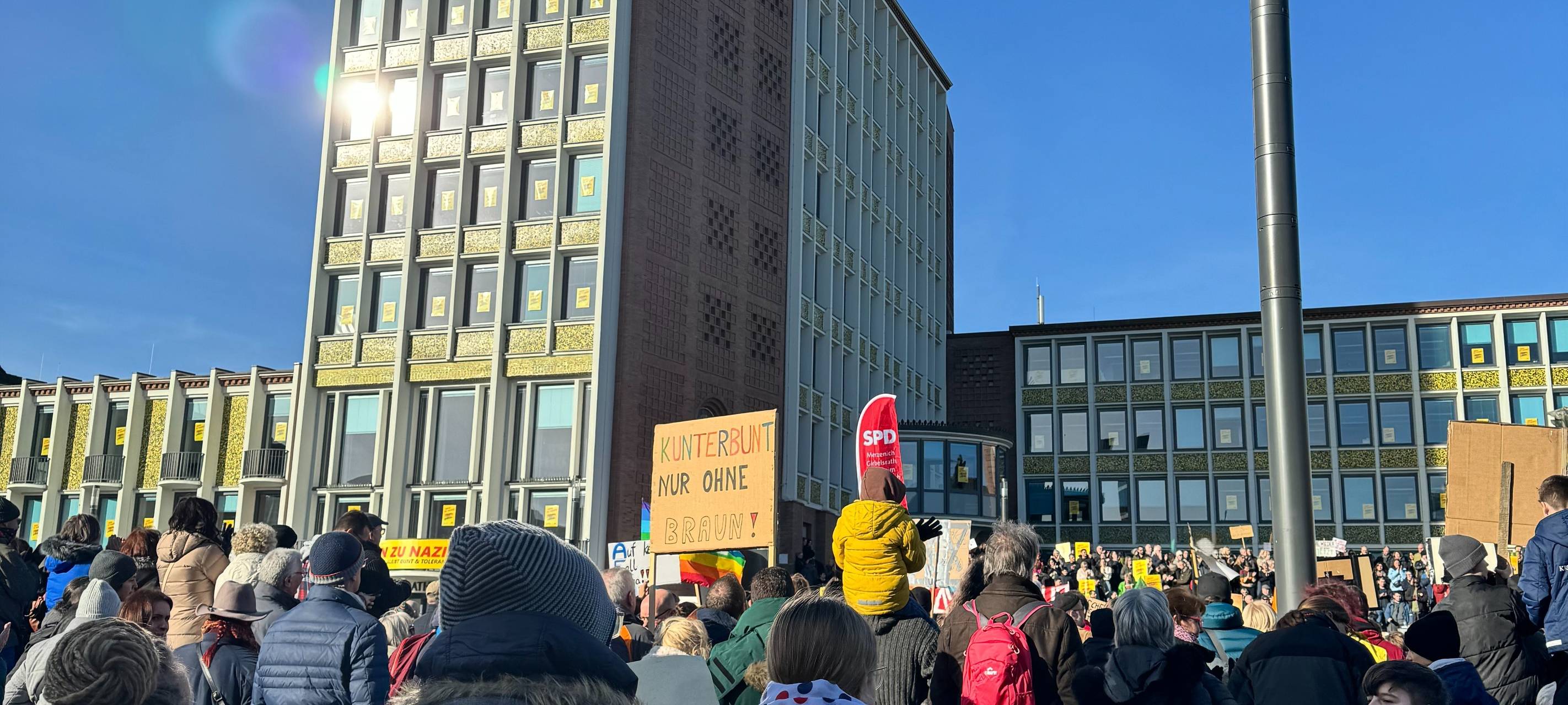 Demo in Düren beendet