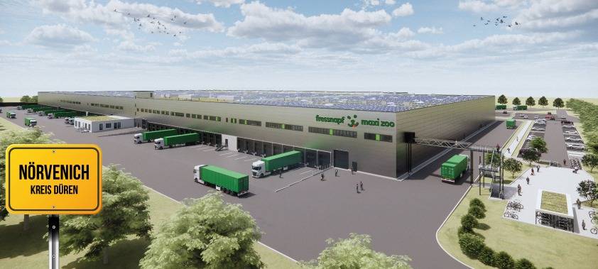 "Fressnapf-Gruppe" eröffnet Logistikzentrum in Nörvenich