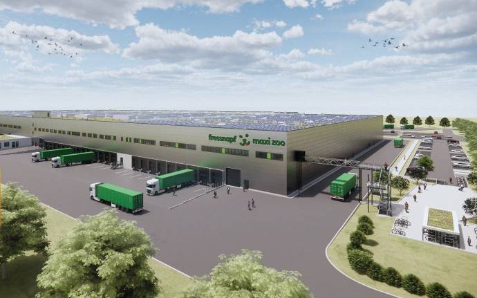 "Fressnapf-Gruppe" eröffnet Logistikzentrum in Nörvenich
