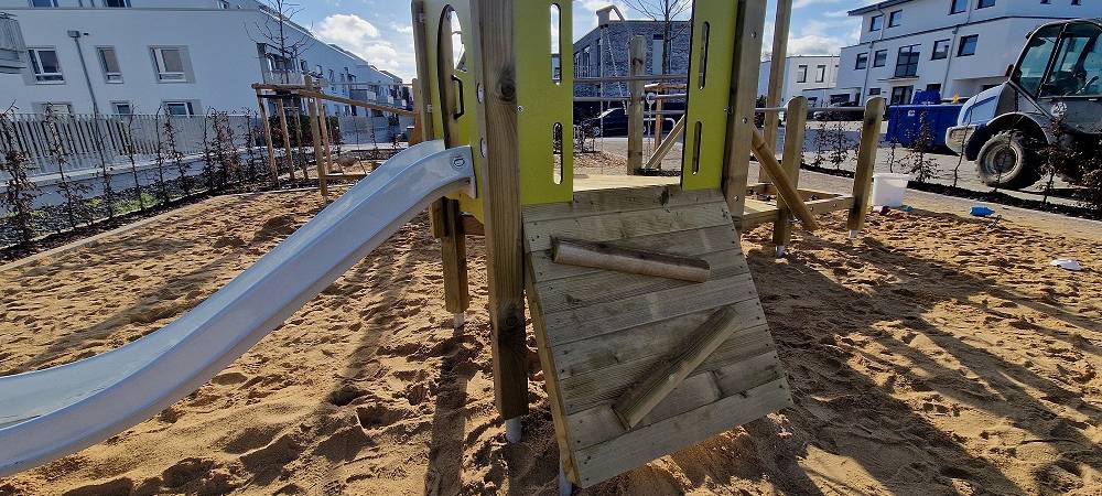 Spielplatz im Merzpark offen