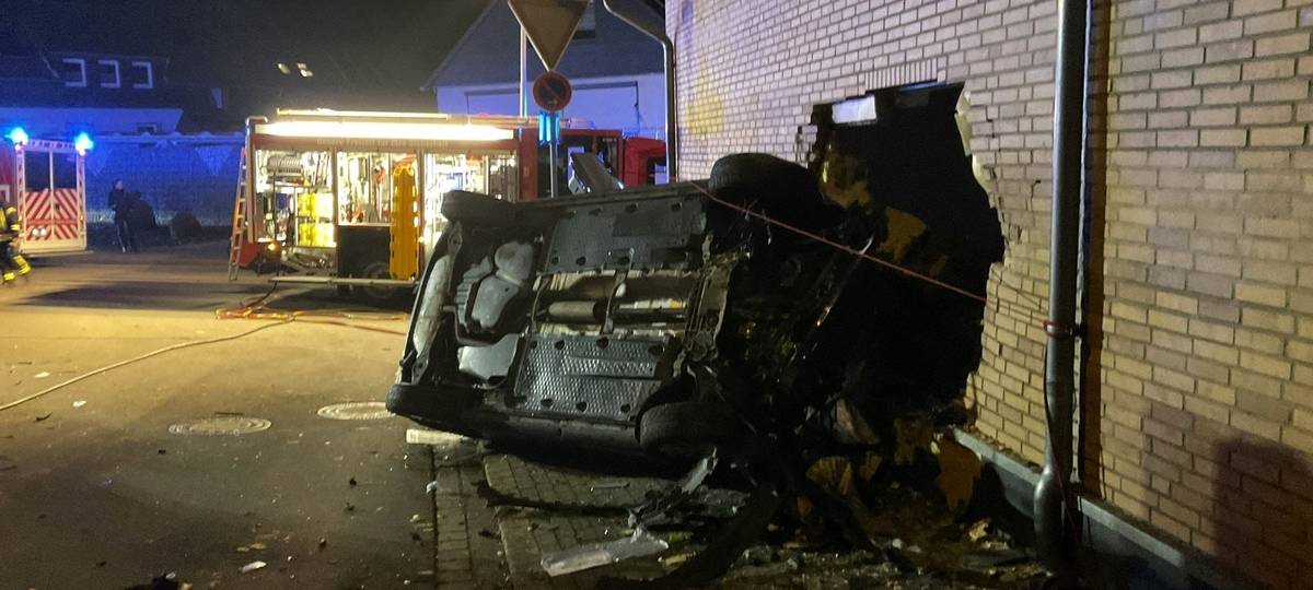 Schwerer Verkehrsunfall in Nideggen-Schmidt am Sonntagmorgen