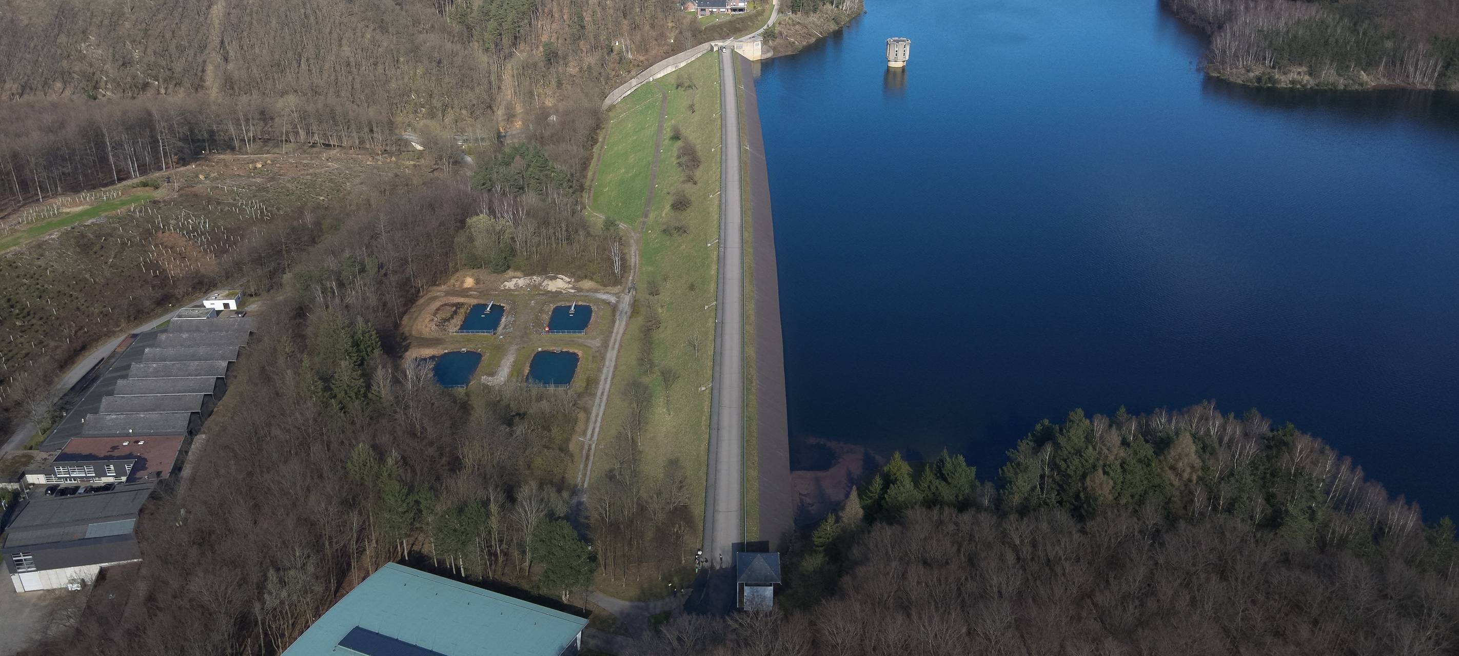 Talsperre gut gefüllt