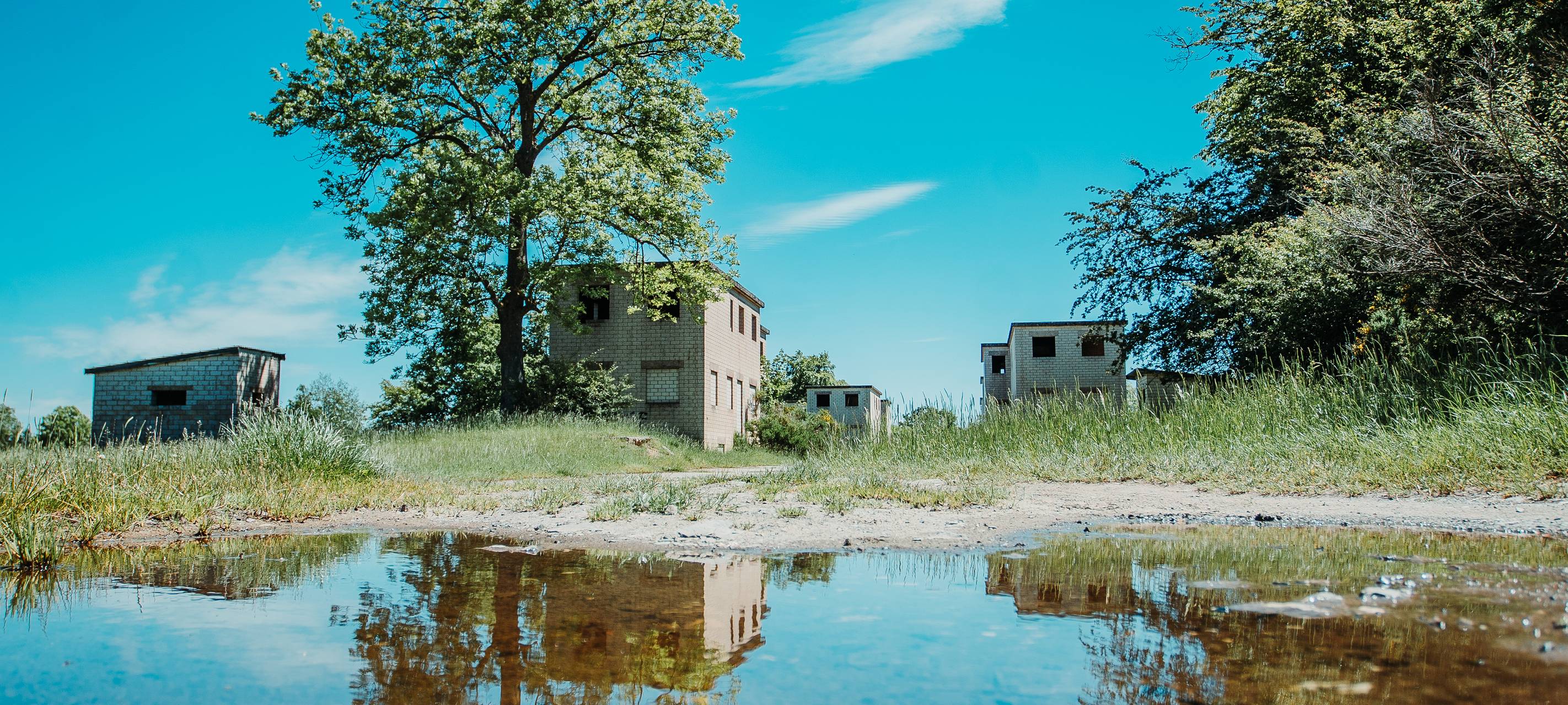 Geisterdorf Wollseifen in der Eifel