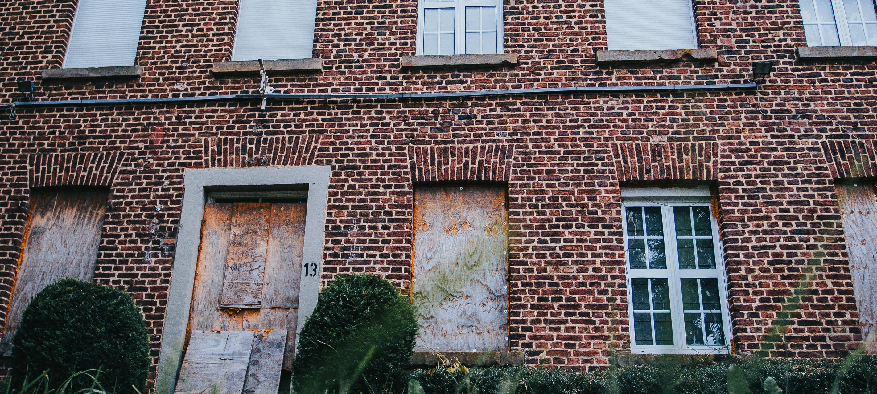 Geisterdorf Morschenich im Kreis Düren