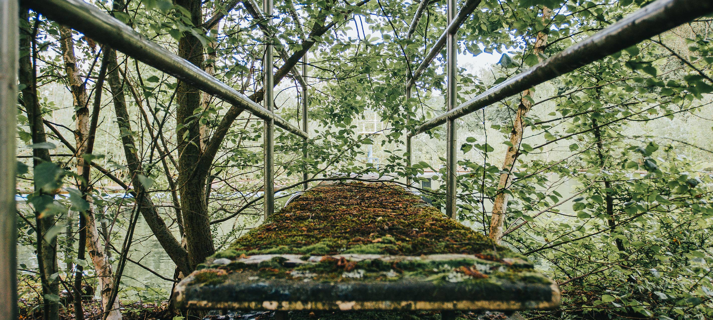 Ehemaliges Freibad Auermühle in Leverkusen
