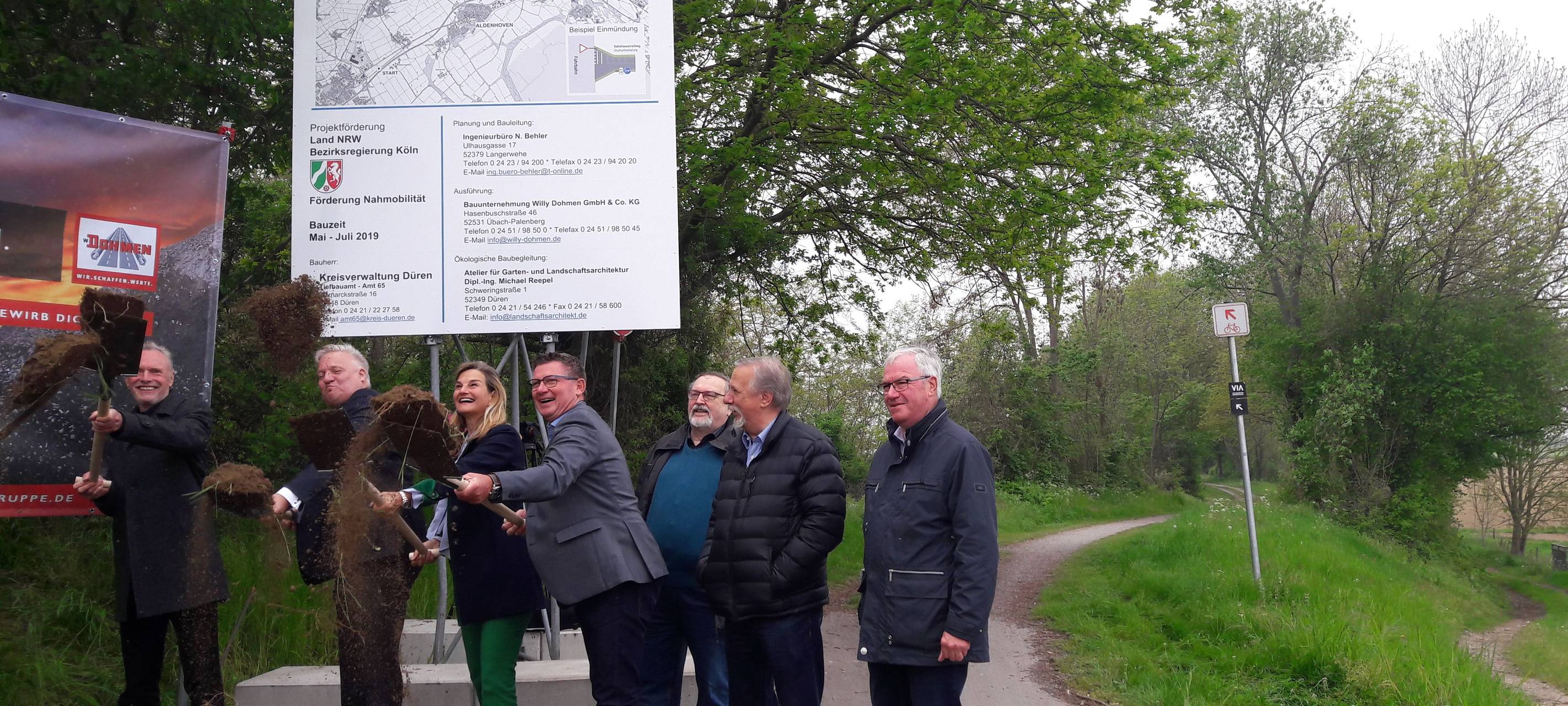 Alter Bahntrassenradweg bald neu