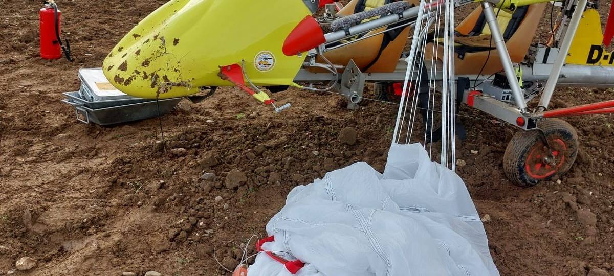 Ultraleichtflieger muss bei Bürgewald notladen