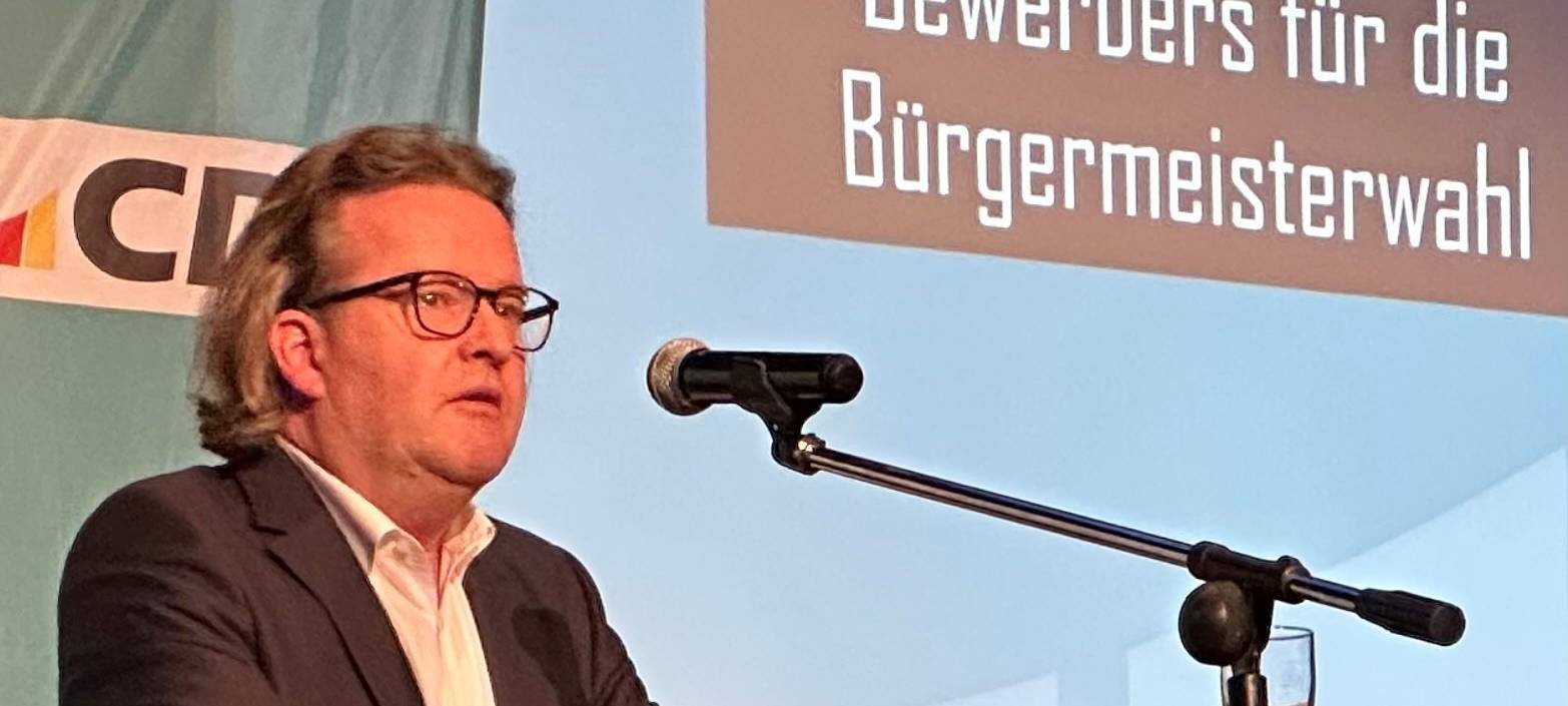 CDU Düren geht mit Georg Hamm ins Bürgermeister-Rennen