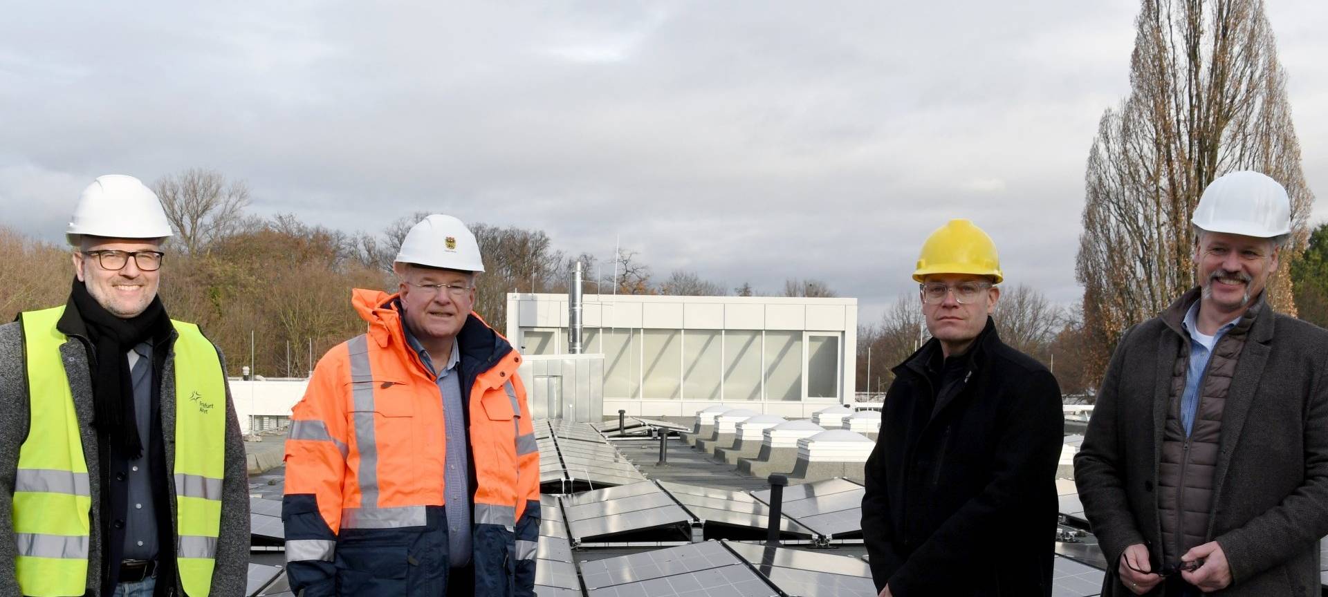 Photovoltaik auf der Anne-Frank-Gesamtschule in Düren
