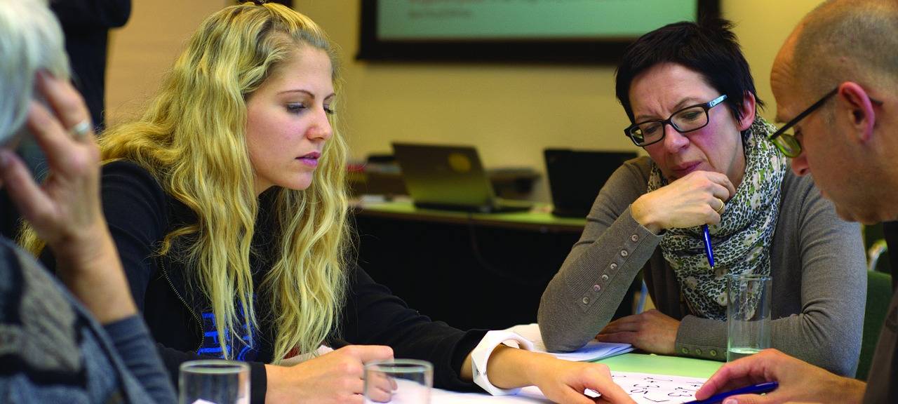 Temporäre Anlaufstelle für Citymanagement in Düren