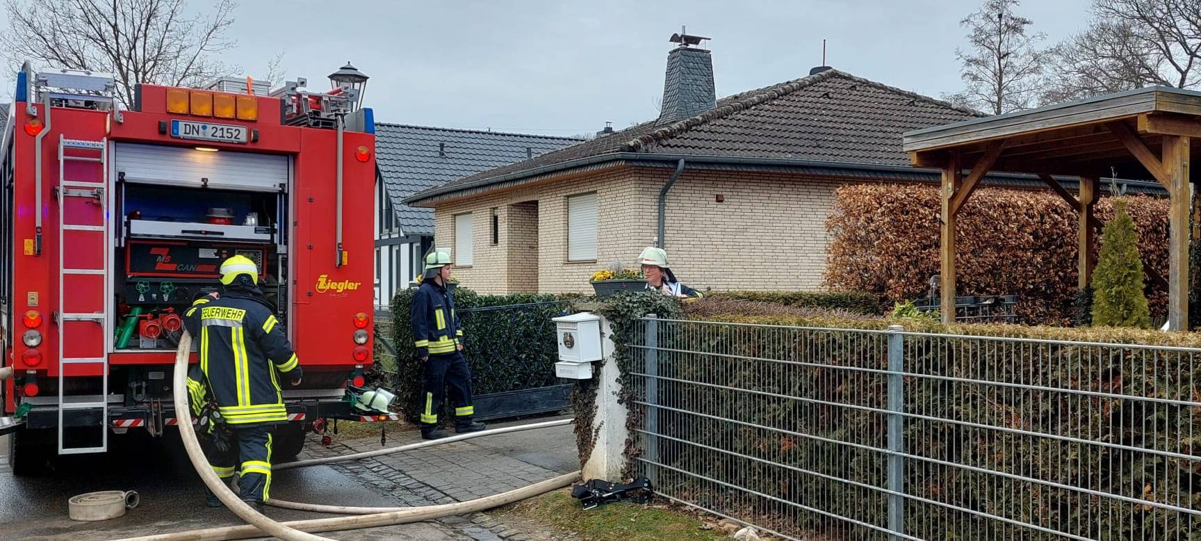 Brand in Heimbach