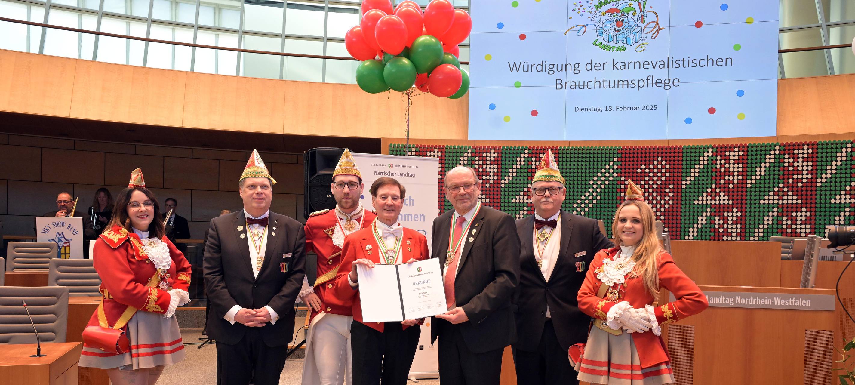 Dürener im Landtag geehrt