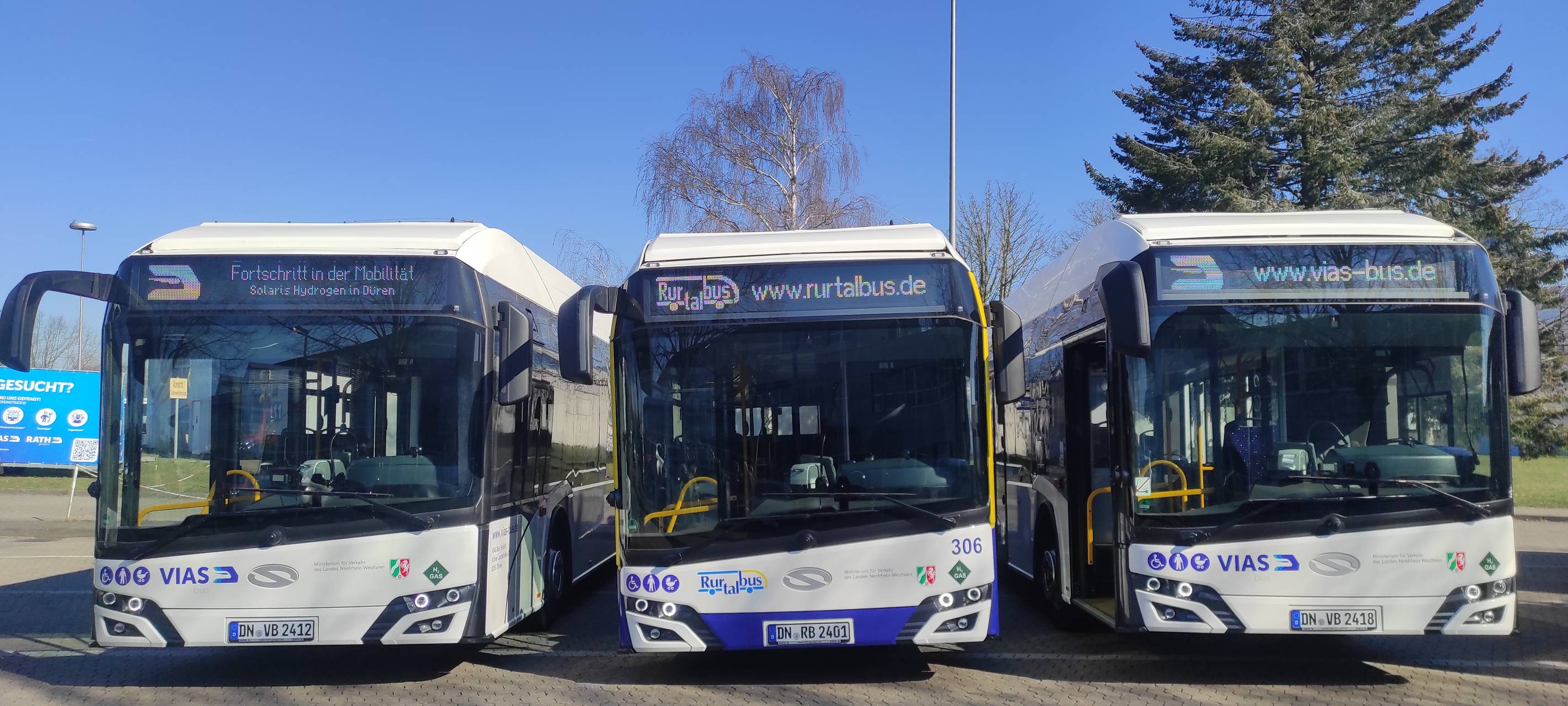 20 neue Wasserstoffbusse für den Kreis Düren