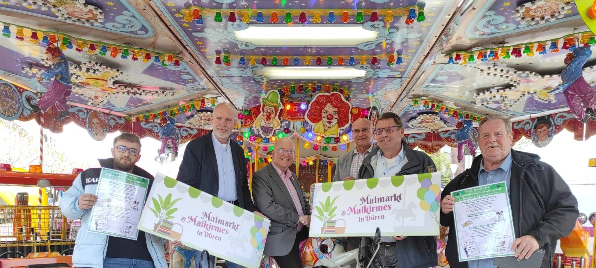 Maimarkt und Maikirmes auf dem Annakirmesplatz
