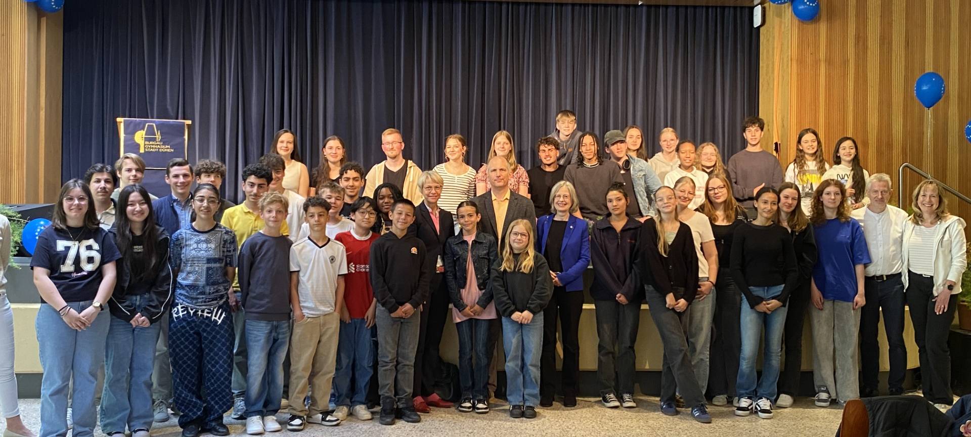 Düren: Europa-Projekttag im Burgau-Gymnasium