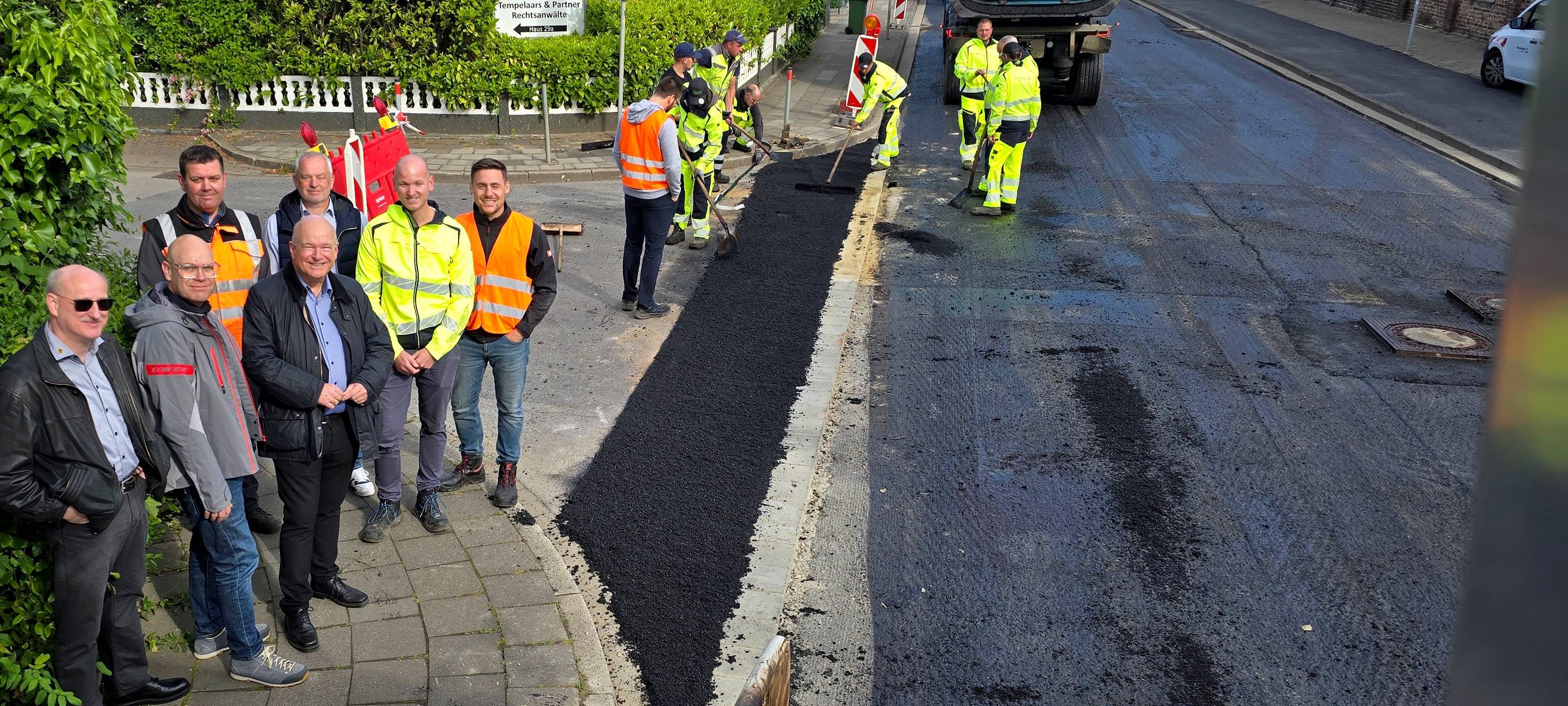 High-Tech für die Mariaweiler Straße in Düren