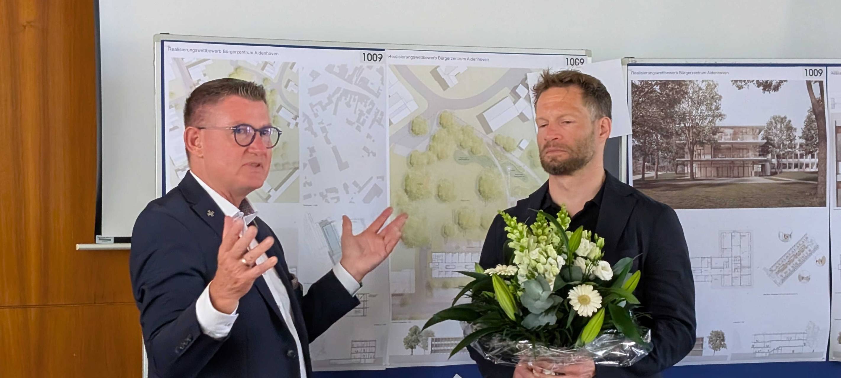 Siegerentwurf für Bürgerzentrum Aldenhoven vorgestellt
