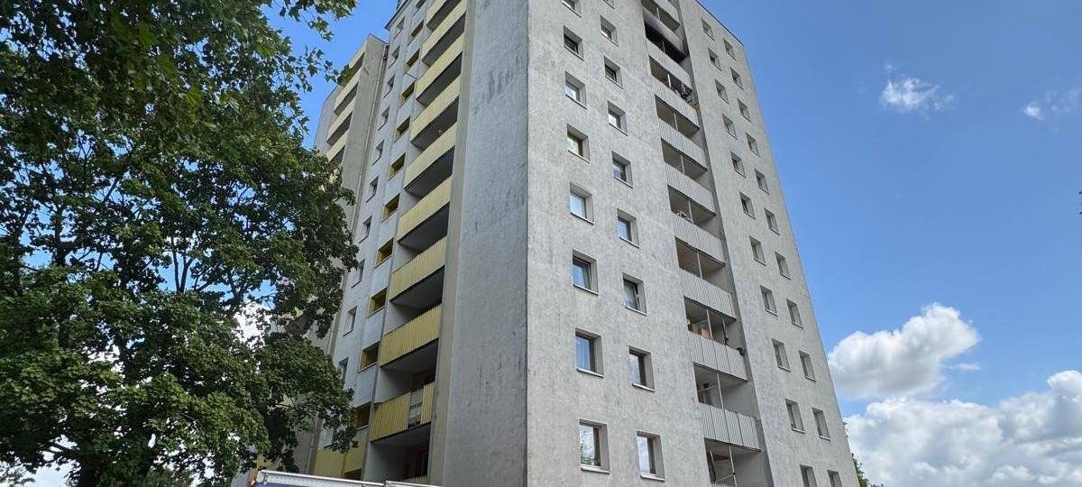 Brand in Dürener Hochhaus
