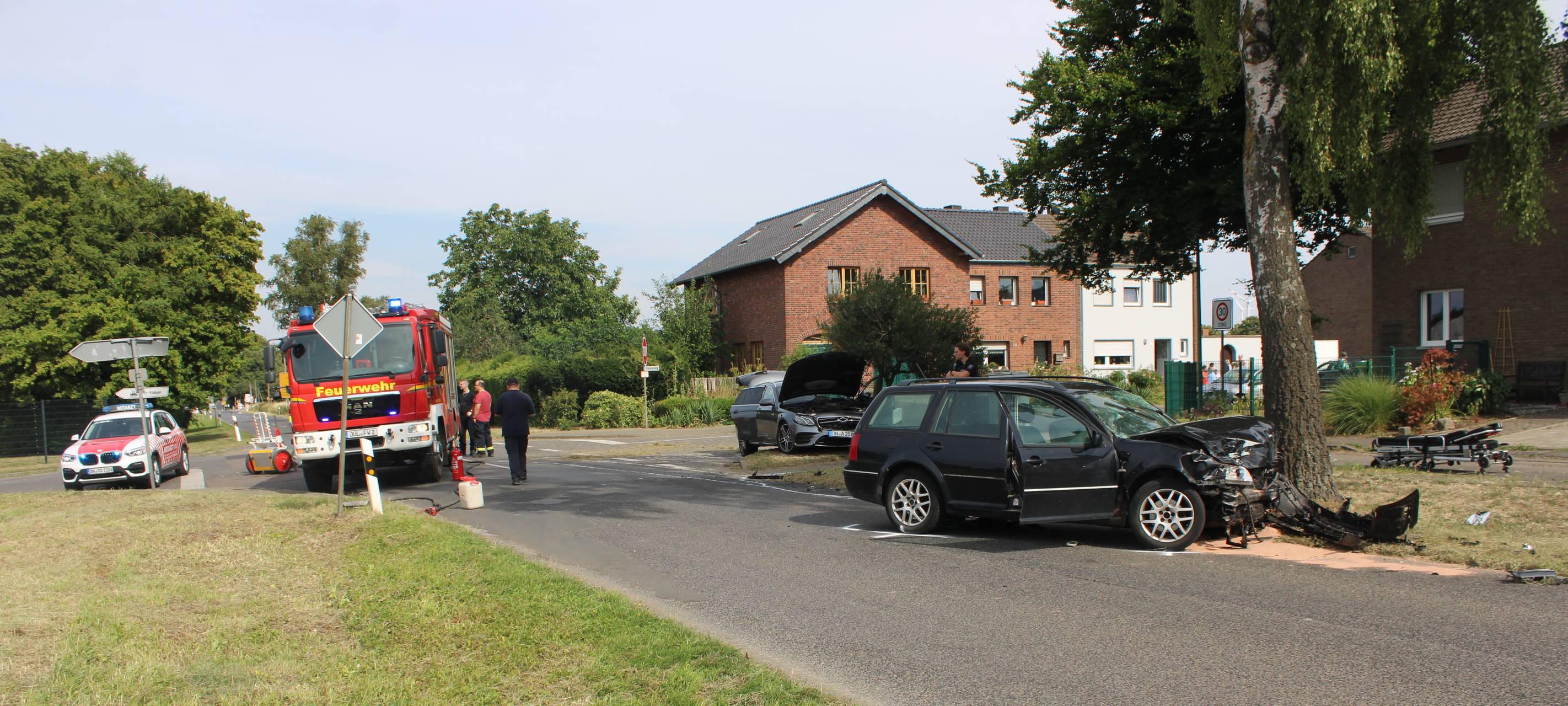 Schwer verletzt in Titz