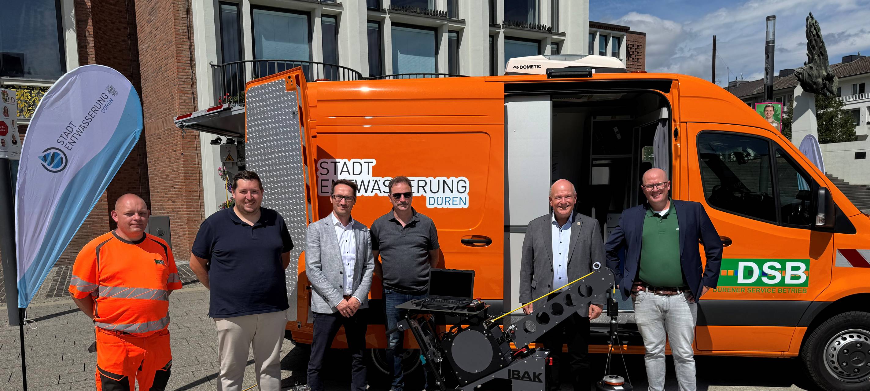 Technik unterstützt Stadt