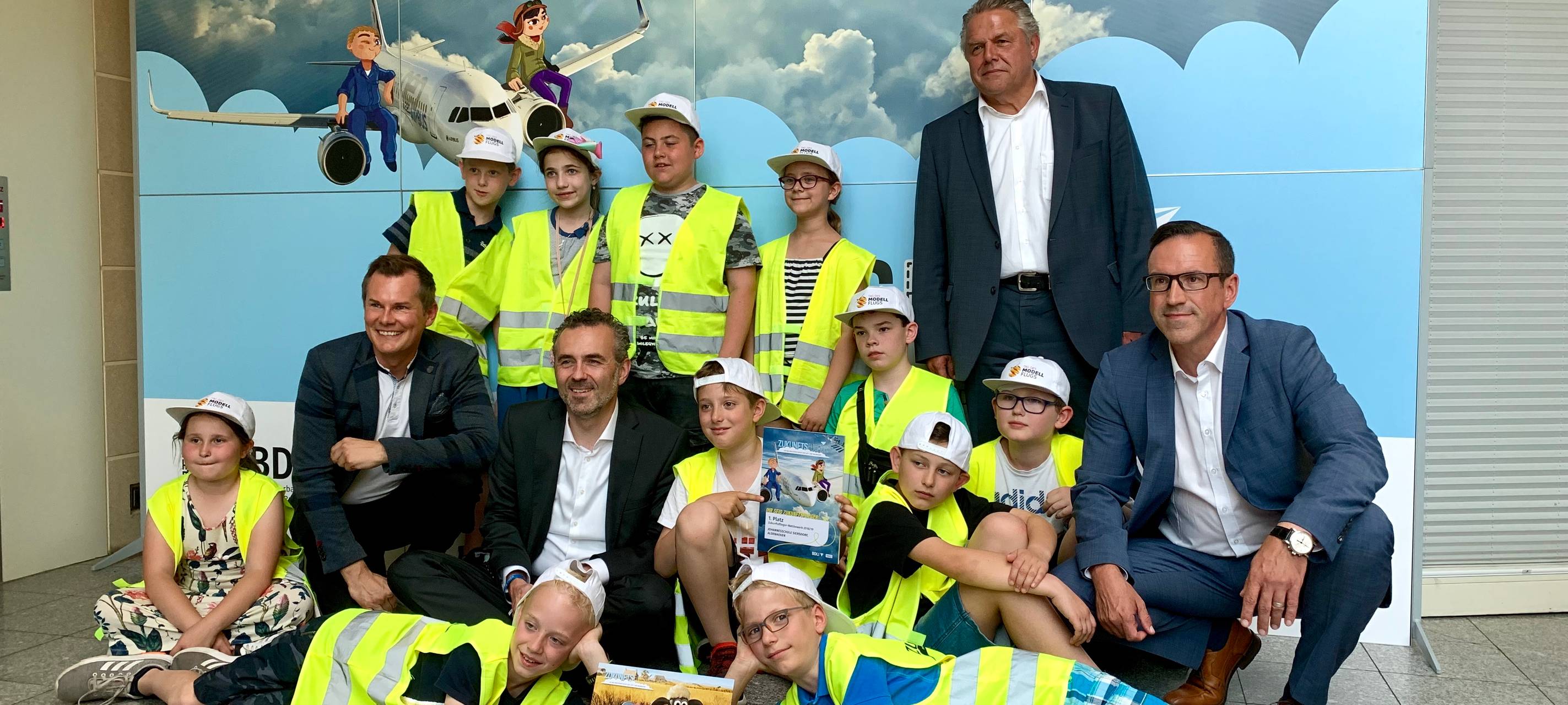 Siersdorfer Schüler sind Zukunftsflieger