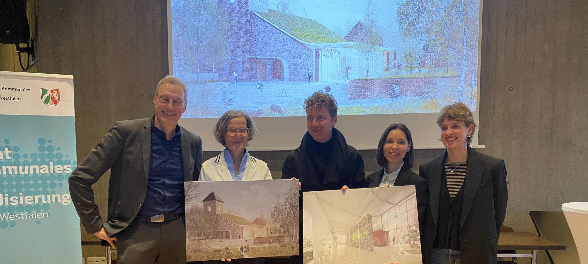 Siegerentwürfe für Kirche in Bürgewald vorgestellt