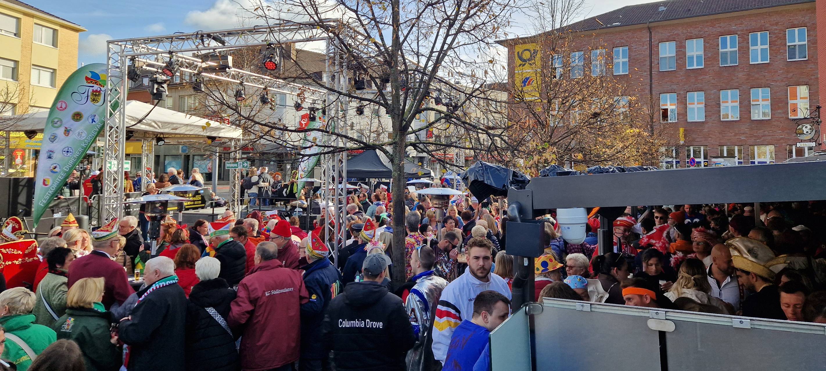 Sessionseröffnung in Düren auf dem Kölntorplatz