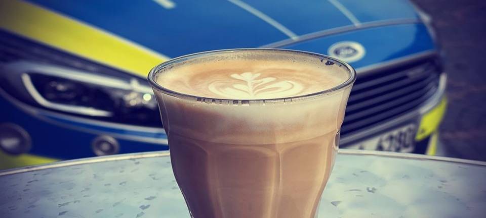 "Coffee with a Cop" in Düren