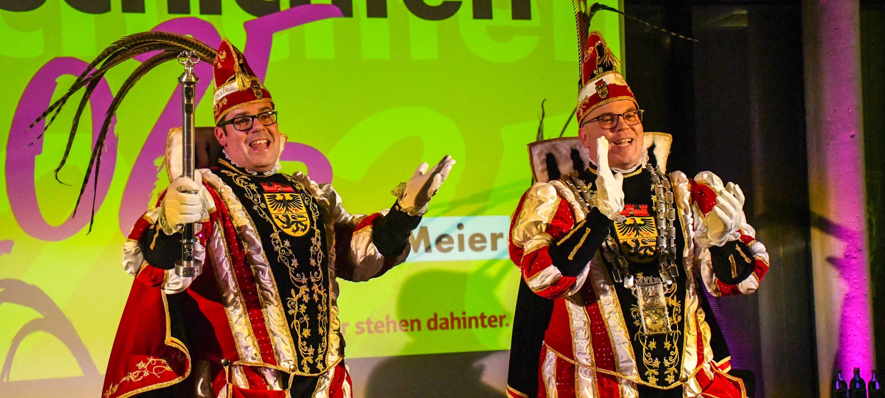 Dürener Prinzenpaar zu Gast im Café Lichtblick in Düren