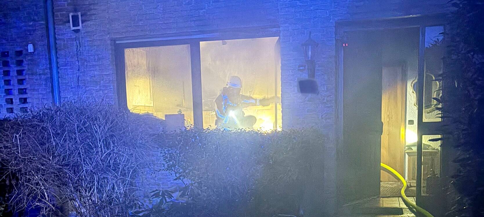 Brand in Einfamilienhaus in Düren