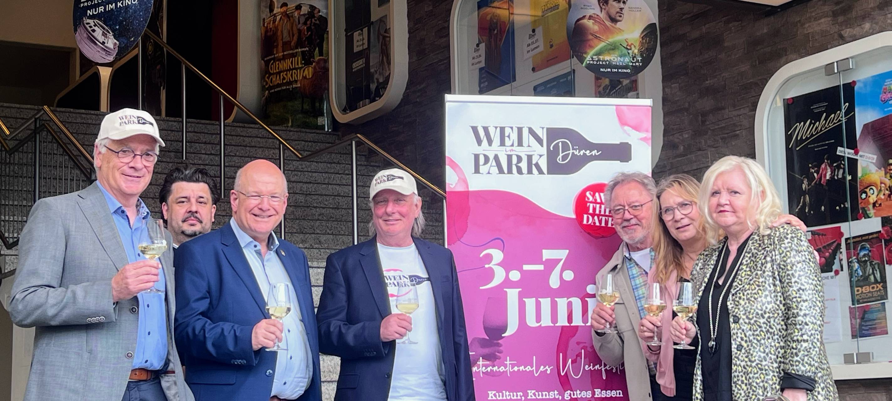 Zweite Auflage von Wein im Park startet