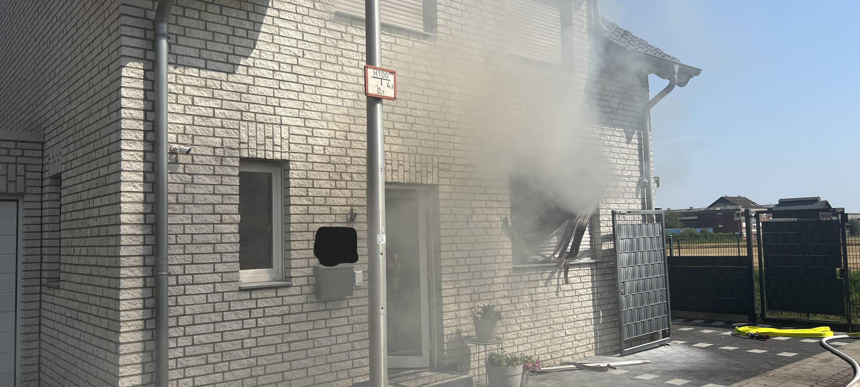 Küchenbrand in Düren