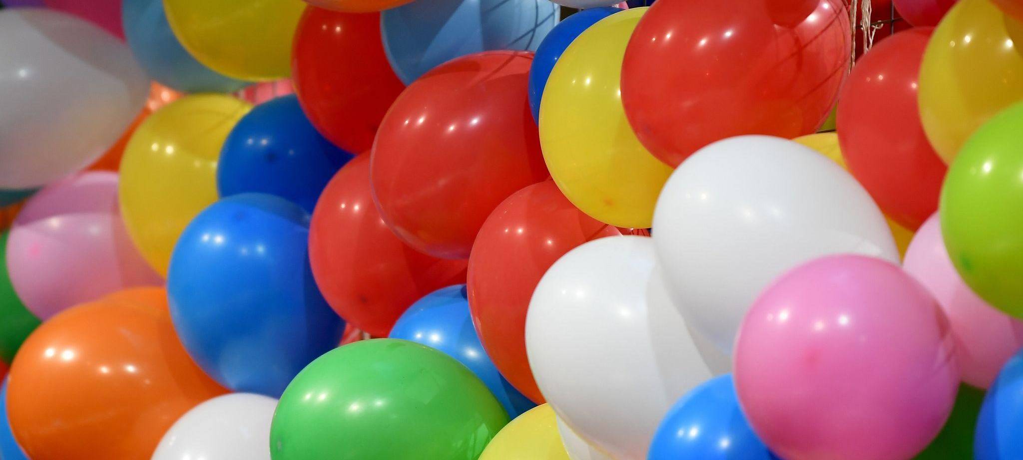 Bunte Luftballons