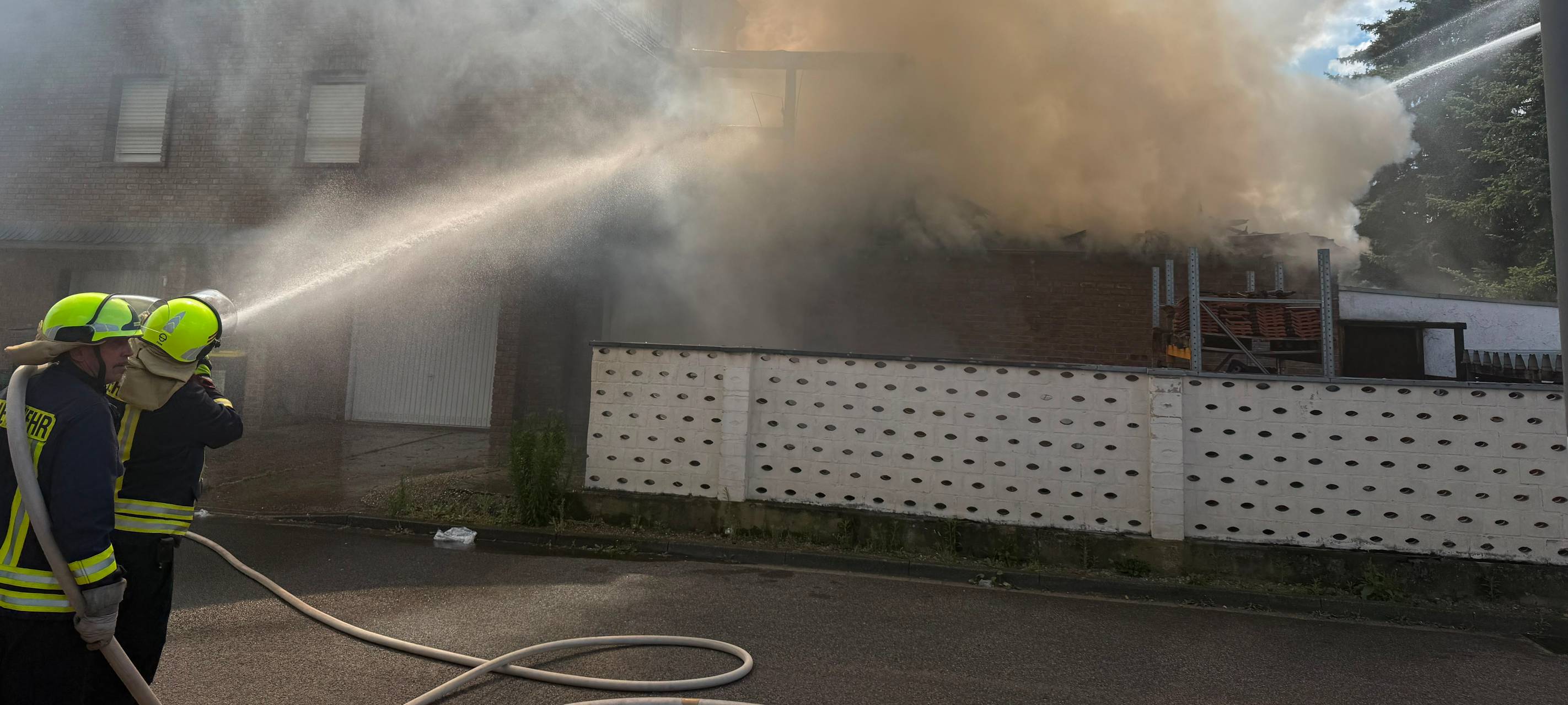 Brand in Kreuzau
