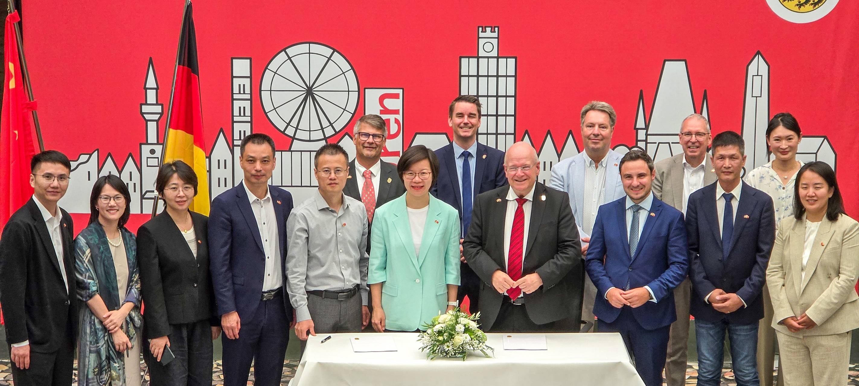 Düren und Jinhua wollen enger zusammenarbeiten