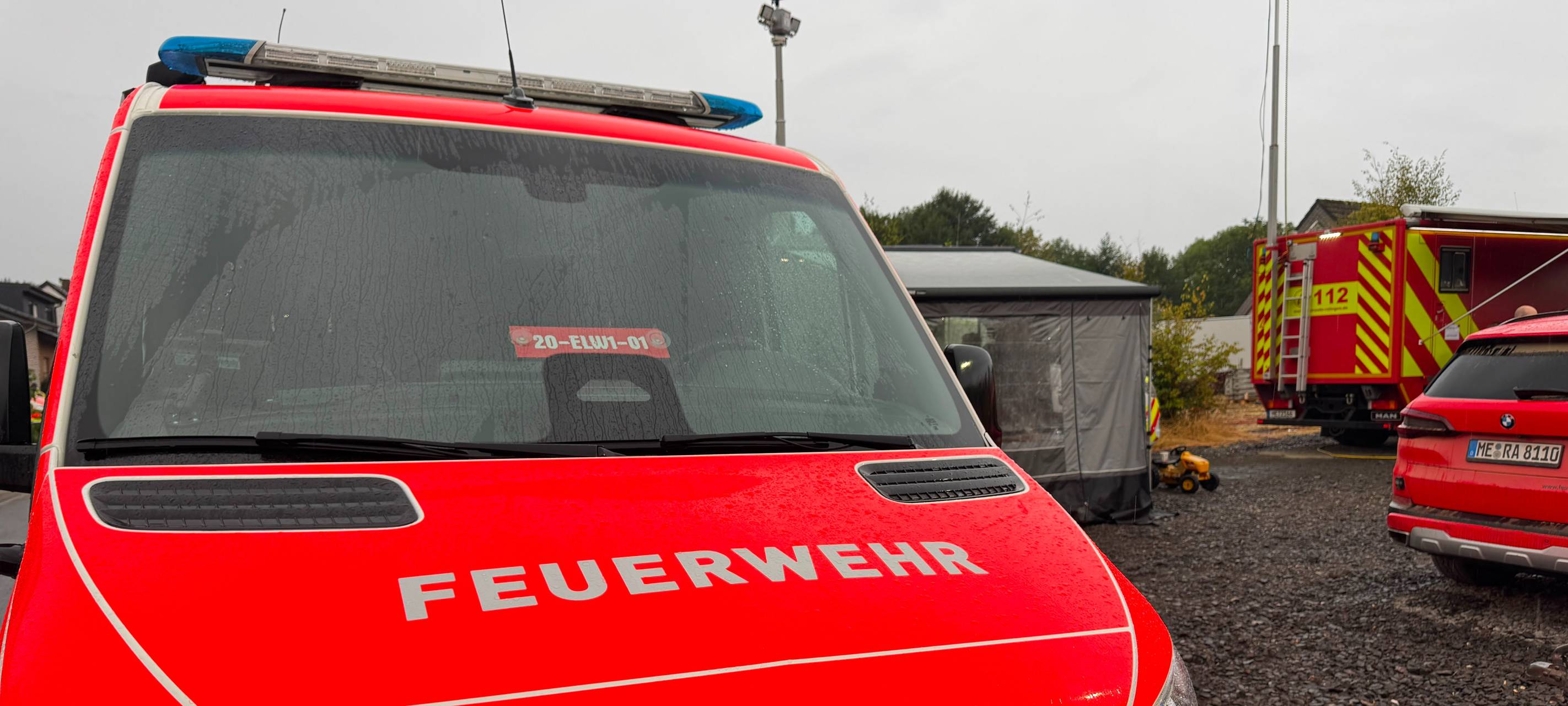 Waldbrand im Hürtgenwald weiter unter Kontrolle